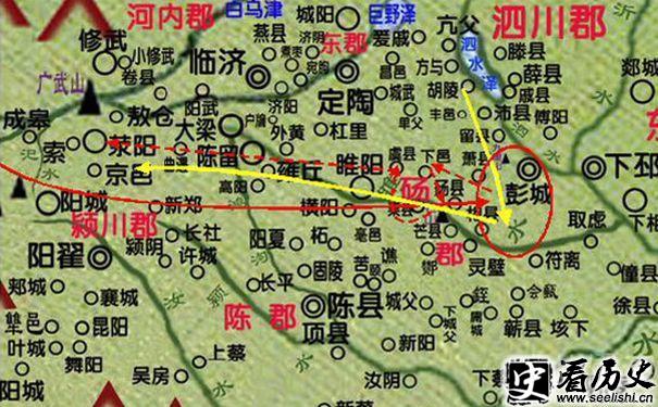 韩信灭齐作战图