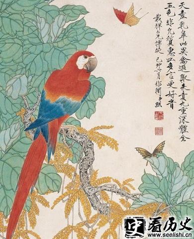 宋徽宗花鸟图