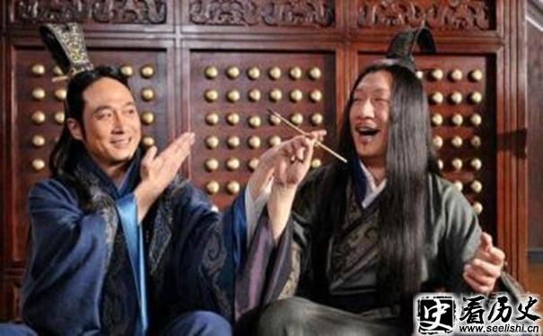庞涓(左)和孙膑剧照