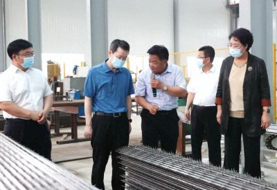 ​张立林莅临我市调研指导工作 张淑萍陪同调研