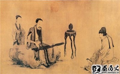 ​春秋晋国大夫伯牙善鼓琴 被称之为＂琴仙＂