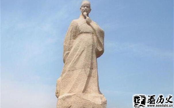 后人雕刻的范仲淹