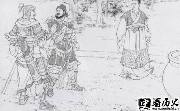 秦武王画像
