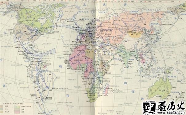 二战时期世界地图