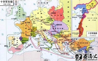 ​十字军东征作战路线地图详细解析