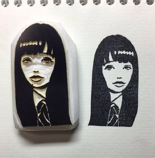 恶魔系女孩小松菜奈超真实橡皮章 恶魔系女孩小松菜奈超真实橡皮章