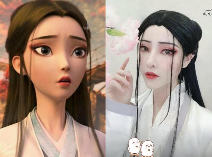 《白蛇缘起》小白很美?看到COS“透明人”后,成功被圈粉!