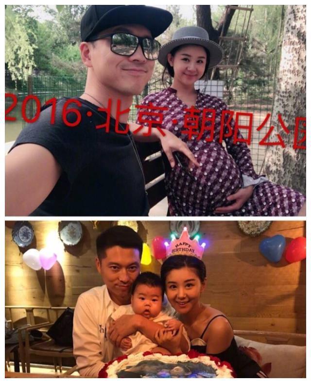 李小萌庆生，丈夫王雷晒他俩相识11年来得照片，却被胖儿子抢镜