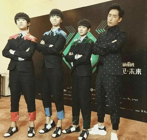 TFboys同框,王源身高成硬伤