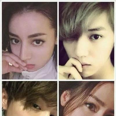 迪丽热巴和鹿晗竟有那么多相似的照片!网友:有缘无分!