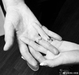 ​非常酷的情侣小纹身，你想和Ta纹哪个图案？