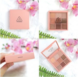 ​3CE MOOD RECIPE MULTI EYE COLOR PALETTE-OVERTAKE眼影盘试色共9种