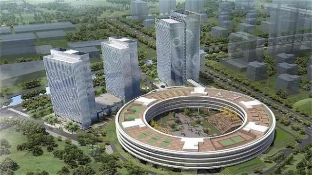 360新总部大楼坐落天津,因外形相似苹果公司,被网友大肆吐槽