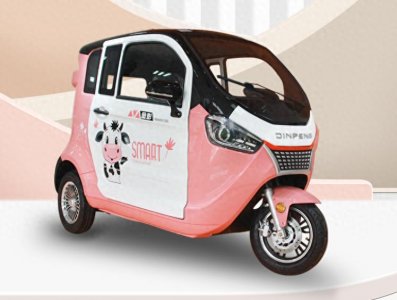 ​金彭推出一款全封闭电动三轮车，电池能用10~15年，续航达150公里