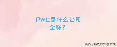 ​PwC是什么公司全称？这家公司主要是做什么的？