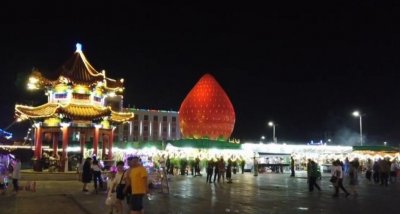 ​辽宁辽阳，魅力前杜，不夜之城 #家乡好风光##辽阳头条#