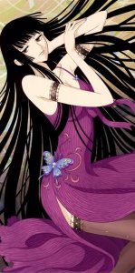 ​《xxxHOLIC》壹原侑子，极东的魔女，动漫全面屏壁纸