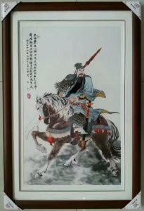 ​家中挂《关公》，你是否关注过青龙偃月刀的朝向
