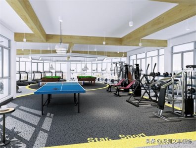 ​健身房设计_健身房装修效果图_这么设计的健身房还能怎么拒绝？