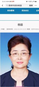 ​云南省昆明市政协主席-杨皕