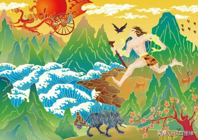 ​夸父追日的神话故事完整版(夸父追日的全文)