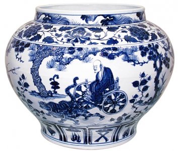 ​元青花-鬼谷子下山，市值两吨黄金
