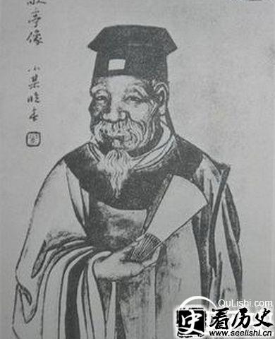 柳敬亭画像