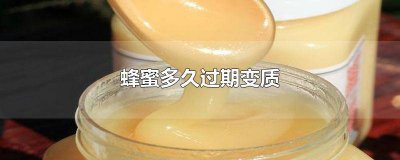 ​蜂蜜多长时间能过期 蜂蜜多久会过期吗?
