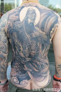 ​关公系列之满背霸气大关公、喜欢的来拿图！