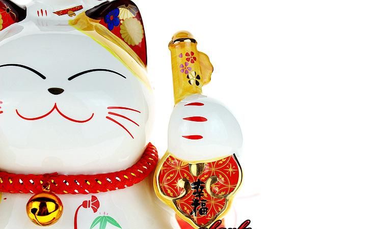 招财猫左手招什么右手招什么意思