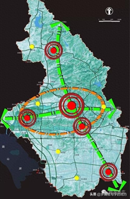 高清!山东省枣庄市城市总体规划图,枣庄人收藏了