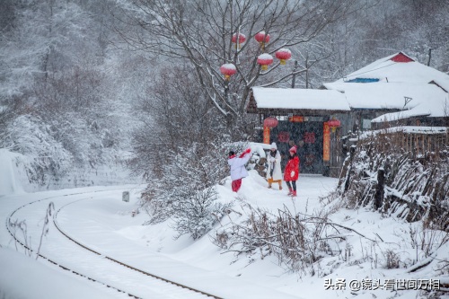中国雪村吉林临江松岭，冰雪童话王国 你去过吗