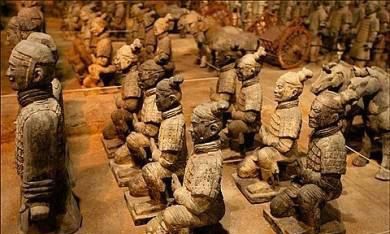 兵马俑是用什么做的