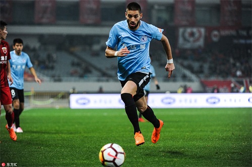 18赛季中超球星精选:卡拉斯科——晃倒过梅西的过人狂魔