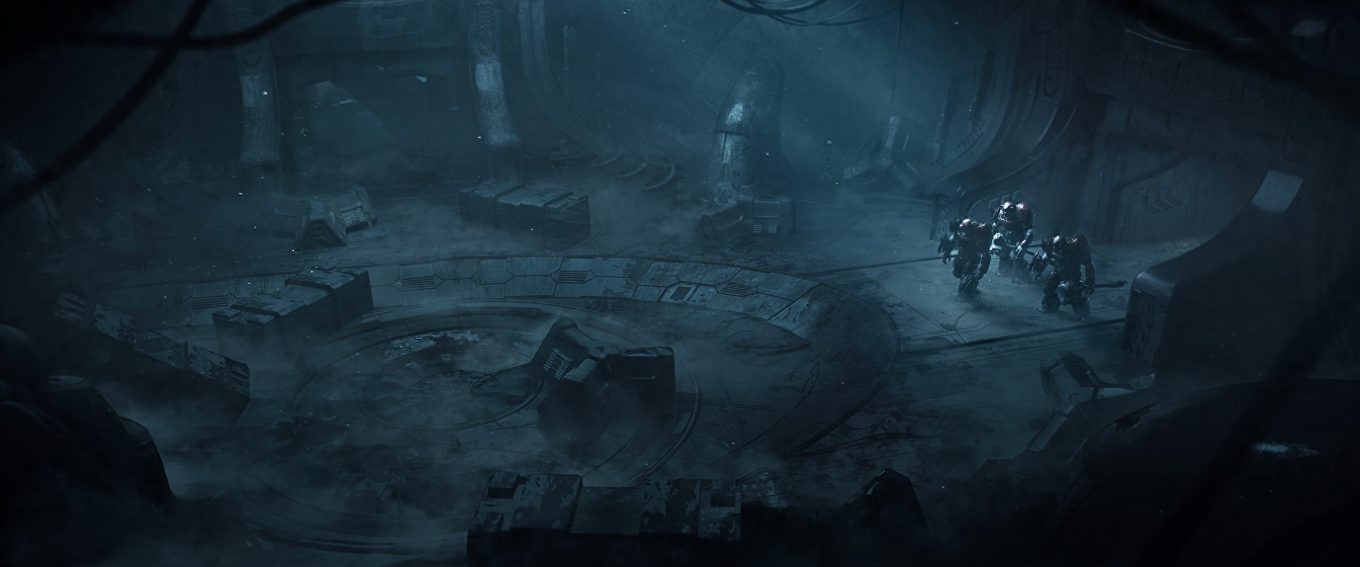 一组画面宏伟的科幻题材插画作品欣赏！有很多脑洞大开的创意设计