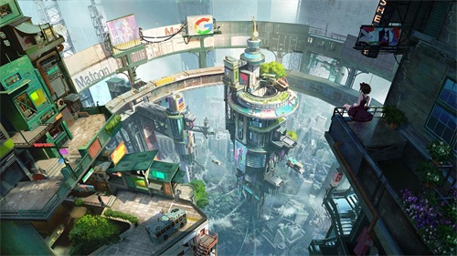 一组画面宏伟的科幻题材插画作品欣赏！有很多脑洞大开的创意设计