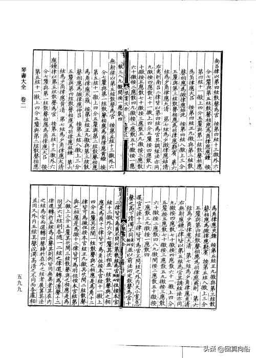 琴书大全二十二卷(一)